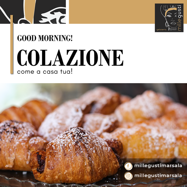 Fare #colazione al Millegusti Marsala  significa cominciare la giornata con la giusta carica!☕️