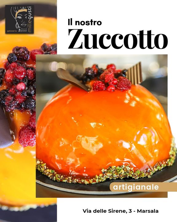 Il nostro #Zuccotto è una personalissima reinterpretazione del dolce classico fiorentino.