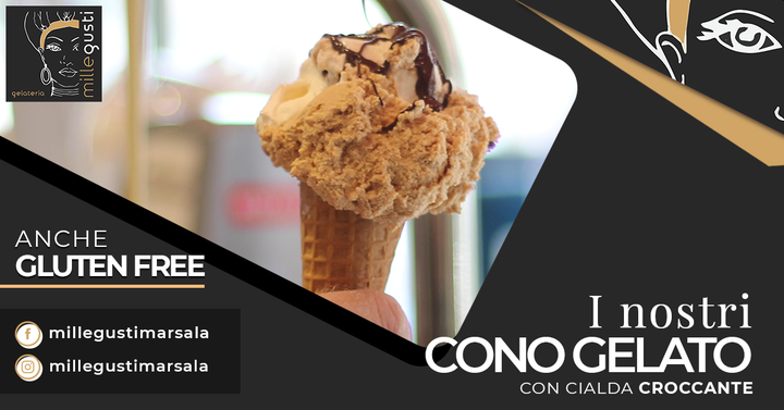 Per chi ama la croccantezza nel gelato proponiamo la nostra golosa #cialda, perfetta per ciascuno dei nostri gusti artigianali 🍧