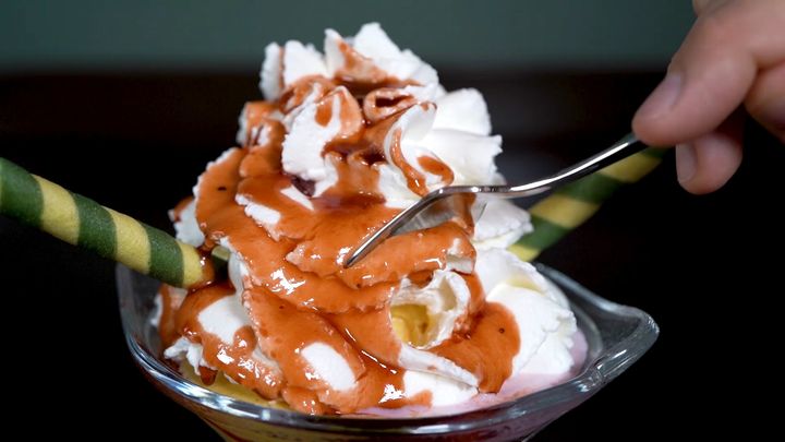 Per i veri golosoni amanti del gelato, che amano sperimentare sempre nuovi abbinamenti!