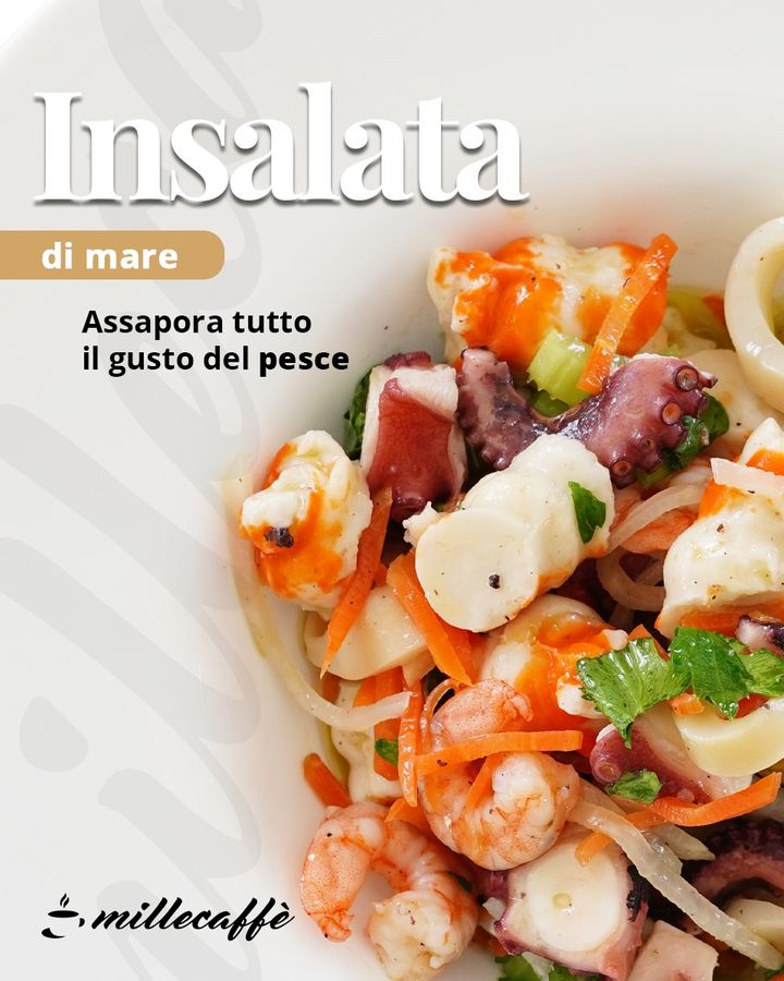 INSALATA DI PESCE 🐟🐙

Pranza da Millecaffè, potrai trovare numerosi piatti