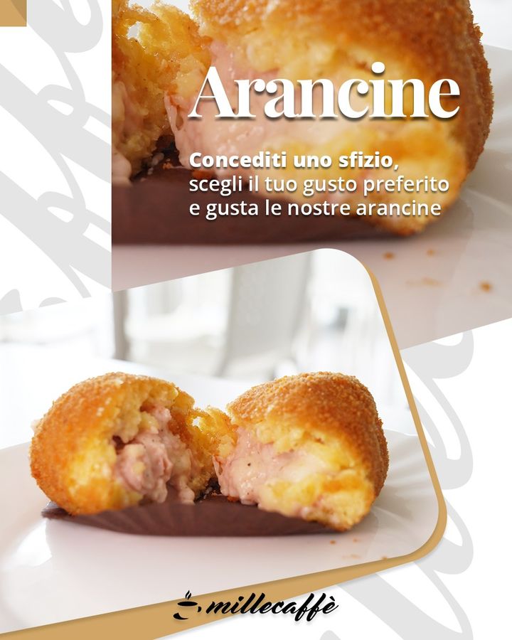 ARANCINE ✨

Pranzo veloce ma gustoso? Prova le nostre arancine, calde