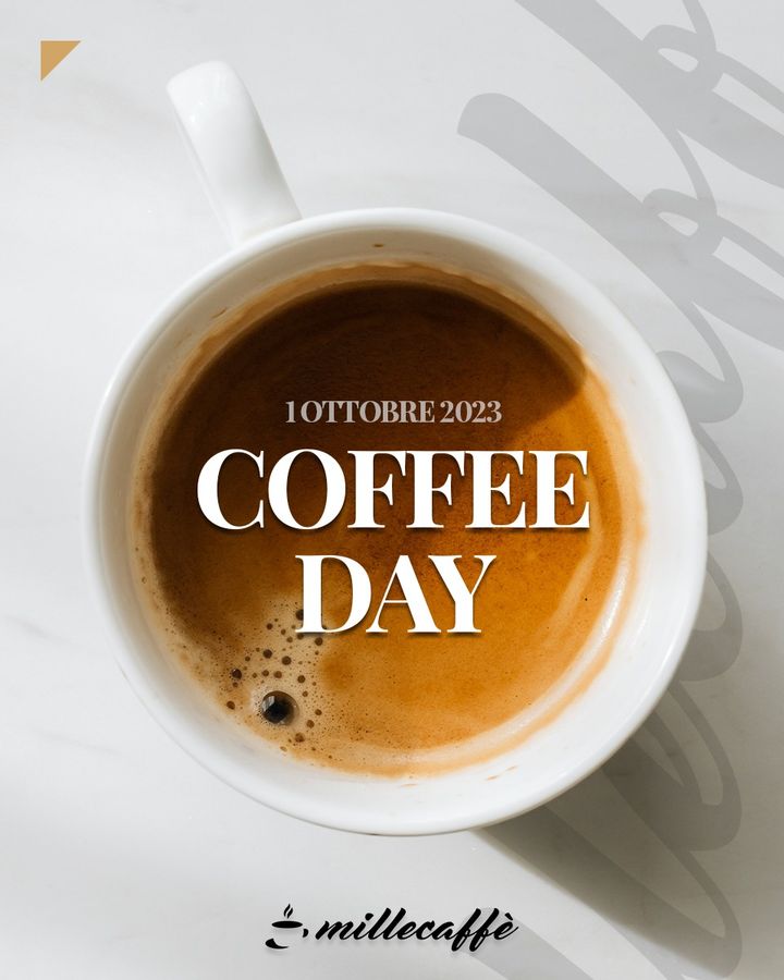 COFFEE DAY ☕

Da Millecaffè, celebriamo il Coffee Day, festa internazionale