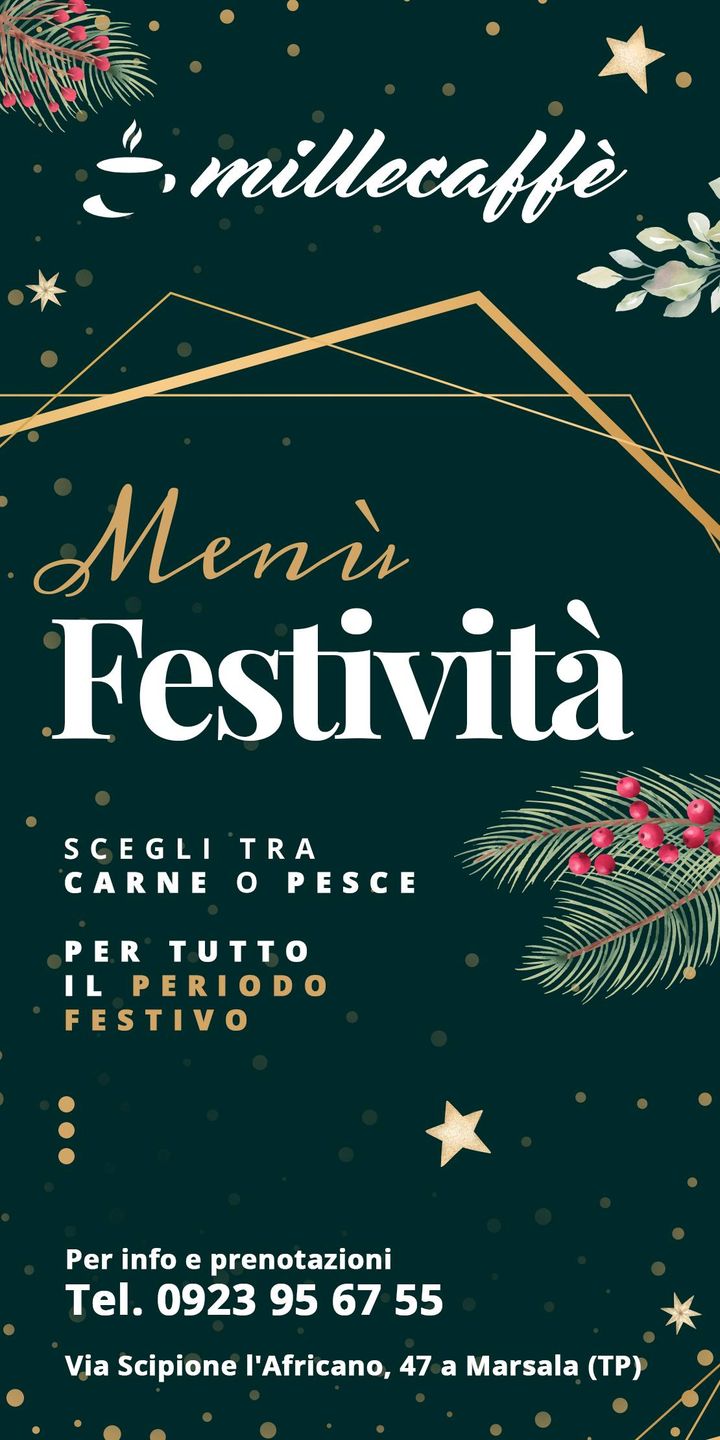 Rilassati durante le feste, da adesso puoi prenotare e gustare